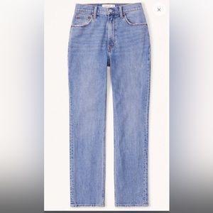 Abercrombie & Fitch - 26 Short - high waist Straight leg jean